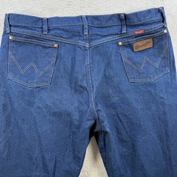 Wrangler Other - Wrangler Jeans Mens 44x30 Blue 31MWZ Denim Cowboy Cut Western Rodeo Workwear